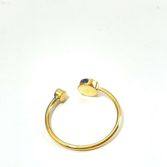 Shiraleah Astra Gold Tone Size 8 Adjustable Ring - Picture 8 of 10
